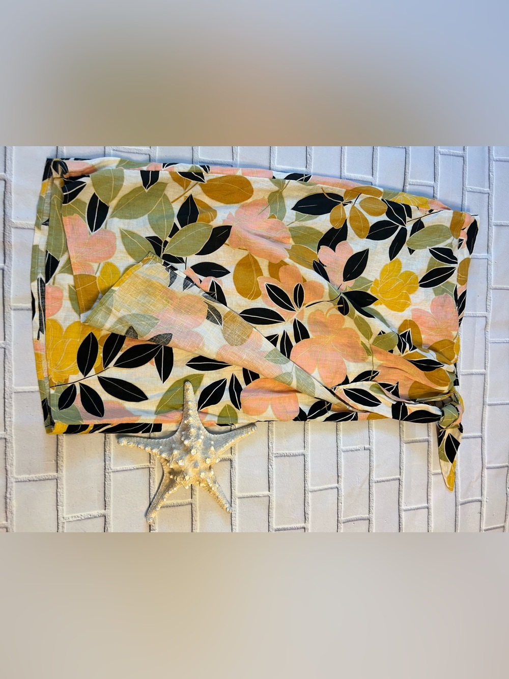 Rachel Zoe Tropical Floral Wrap Skirt - Picture 3 of 5